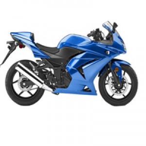 2008-2012 Kawasaki EX250 Verkleidung