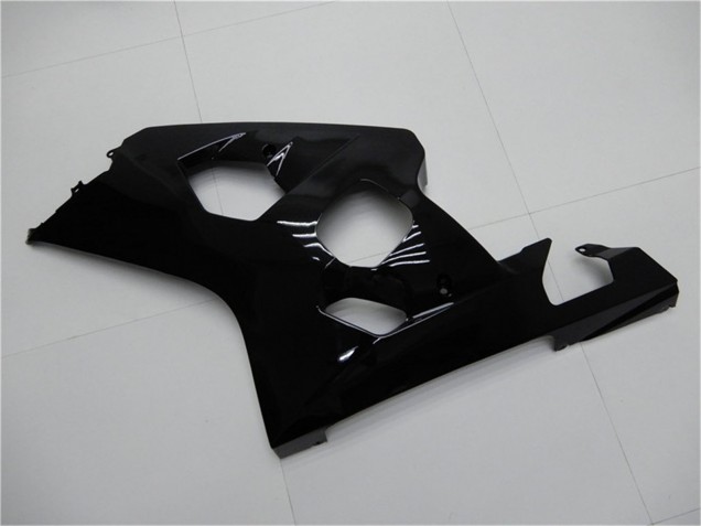 Glänzendes Schwarz 2004-2005 Suzuki GSXR 600/750 Motorrad Verkleidung