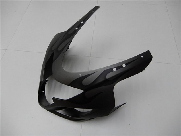 Grau Schwarz Flamme 2004-2005 Suzuki GSXR 600/750 Motorrad Verkleidung