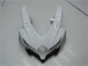 Silber Weiß Blau Schwarz 2008-2010 Suzuki GSXR 600/750 Motorrad Verkleidung