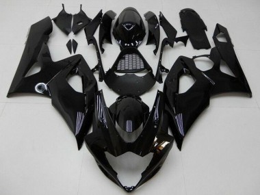 Glänzendes Schwarz 2005-2006 Suzuki GSXR 1000 Motorrad Verkleidung Kit