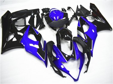 Blau Schwarz 2005-2006 Suzuki GSXR 1000 Motorrad Verkleidung Kit