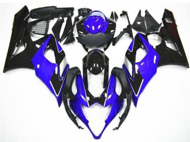 Blau Schwarz 2005-2006 Suzuki GSXR 1000 Motorrad Verkleidung Kit