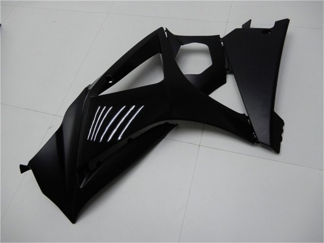 Glänzendes Schwarz Matt Schwarz Kein Aufkleber 2007-2008 Suzuki GSXR 1000 Motorrad Verkleidung
