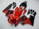 Rot Glänzendes Schwarz OEM Stil 2003-2004 Honda CBR600RR Motorrad Verkleidung