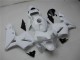 Glänzendes Weiß 2003-2004 Honda CBR600RR Motorrad Verkleidung