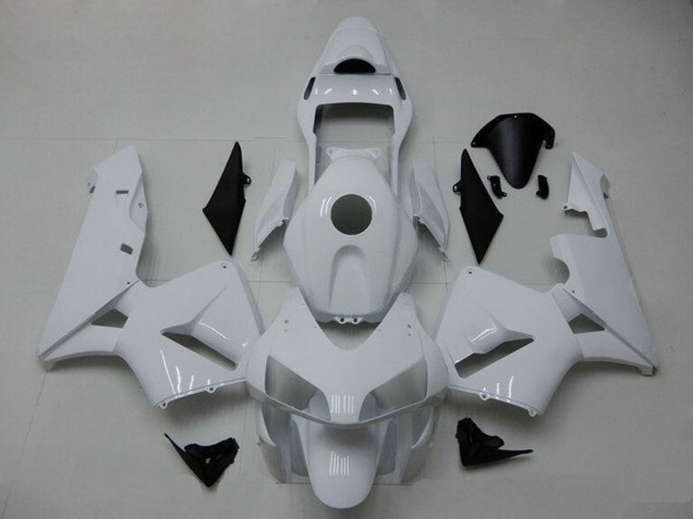 Glänzendes Weiß 2003-2004 Honda CBR600RR Motorrad Verkleidung