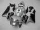 Silber Schwarz 2005-2006 Honda CBR600RR Motorrad Verkleidung