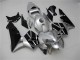Silber Schwarz 2005-2006 Honda CBR600RR Motorrad Verkleidung