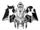 Silber Schwarz 2005-2006 Honda CBR600RR Motorrad Verkleidung
