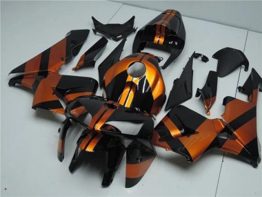 Orange Schwarz 2005-2006 Honda CBR600RR Motorrad Verkleidung