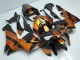Orange Schwarz 2005-2006 Honda CBR600RR Motorrad Verkleidung
