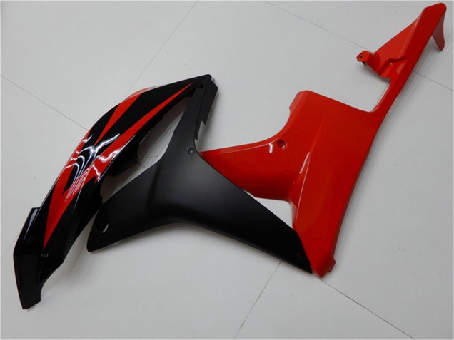 Rot Matt Schwarz 2007-2008 Honda CBR600RR Motorrad Verkleidung