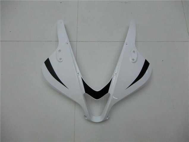 Weiß Glänzendes Schwarz 2007-2008 Honda CBR600RR Motorrad Verkleidung