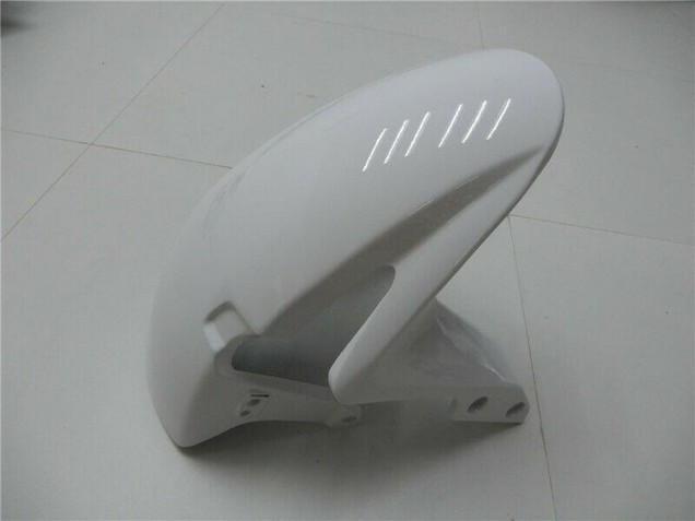 Weiß Glänzendes Schwarz 2007-2008 Honda CBR600RR Motorrad Verkleidung
