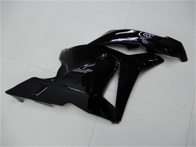 Glänzendes Schwarz 2009-2012 Honda CBR600RR Motorrad Verkleidung Kit