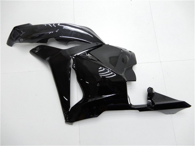 Glänzendes Schwarz 2009-2012 Honda CBR600RR Motorrad Verkleidung Kit