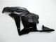 Glänzendes Schwarz 2009-2012 Honda CBR600RR Motorrad Verkleidung Kit