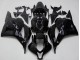 Glänzendes Schwarz 2009-2012 Honda CBR600RR Motorrad Verkleidung Kit