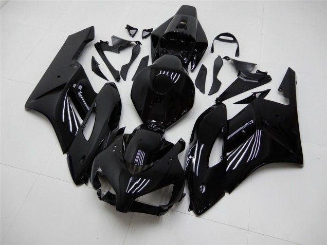 Glänzendes Schwarz Matt Schwarz 2004-2005 Honda CBR1000RR Motorrad Verkleidung