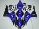 Blau Glänzendes Schwarz 2006-2007 Honda CBR1000RR Motorrad Verkleidung Kit