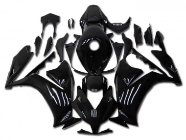 Glänzendes Schwarz 2012-2016 Honda CBR1000RR Motorrad Verkleidung
