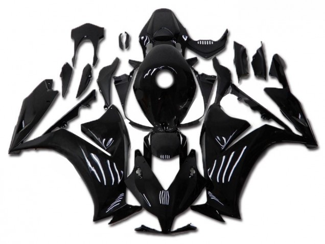Glänzendes Schwarz 2012-2016 Honda CBR1000RR Motorrad Verkleidung