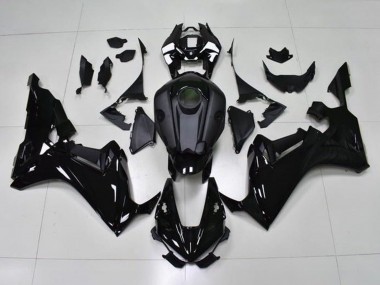 Glänzendes Schwarz Matt Schwarz 2017-2023 Honda CBR1000RR Motorrad Verkleidung