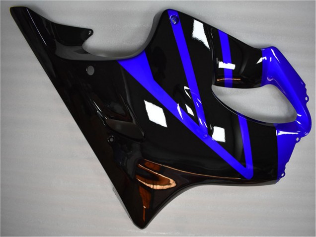 Blau Glänzendes Schwarz 2004-2007 Honda CBR600 F4i Motorrad Verkleidung Kit