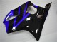 Blau Glänzendes Schwarz 2004-2007 Honda CBR600 F4i Motorrad Verkleidung Kit