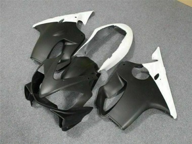 Weiß Matt Schwarz 2004-2007 Honda CBR600 F4i Motorrad Verkleidung