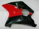 Rot Glänzendes Schwarz 1996-2007 Honda CBR1100XX Blackbird Motorrad Verkleidung