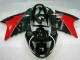 Rot Glänzendes Schwarz 1996-2007 Honda CBR1100XX Blackbird Motorrad Verkleidung