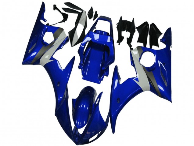 Blau Weiß 2003-2004 Yamaha YZF R6 Motorrad Verkleidung