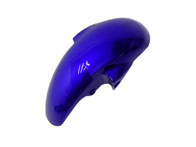 Blau Weiß Glänzendes Schwarz 2003-2004 Yamaha YZF R6 Motorrad Verkleidung
