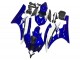 Blau Weiß Schwarz 2006-2007 Yamaha YZF R6 Motorrad Verkleidung