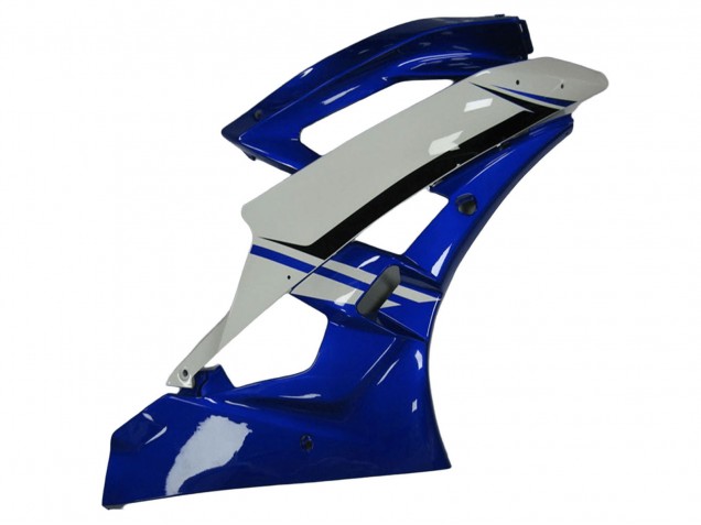 Blau Weiß Schwarz 2006-2007 Yamaha YZF R6 Motorrad Verkleidung