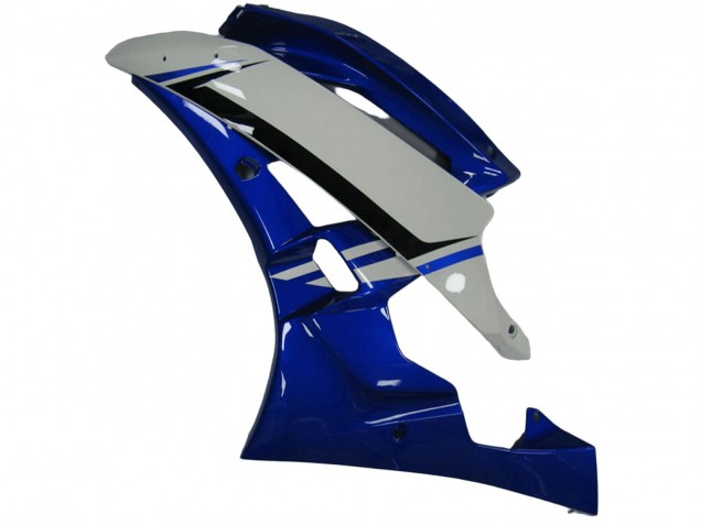 Blau Weiß Schwarz 2006-2007 Yamaha YZF R6 Motorrad Verkleidung