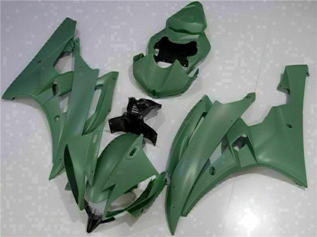 Armee Grün 2006-2007 Yamaha YZF R6 Motorrad Verkleidung