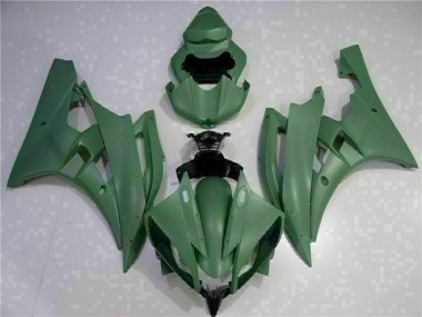Armee Grün 2006-2007 Yamaha YZF R6 Motorrad Verkleidung
