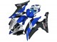 Weiß Blau Matt Schwarz Yamalube 2008-2016 Yamaha YZF R6 Motorrad Verkleidung
