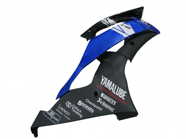 Weiß Blau Matt Schwarz Yamalube 2008-2016 Yamaha YZF R6 Motorrad Verkleidung