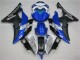 Weiß Blau Matt Schwarz Yamalube 2008-2016 Yamaha YZF R6 Motorrad Verkleidung