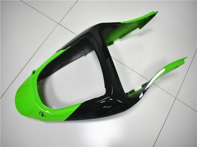Grün Weiß Schwarz 2000-2002 Kawasaki ZX6R Motorrad Verkleidung Kit