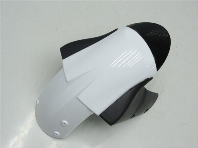 Weiß Glänzendes Schwarz 2005-2006 Kawasaki ZX6R Motorrad Verkleidung