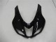 Glänzendes Schwarz 2007-2008 Kawasaki ZX6R Motorrad Verkleidung