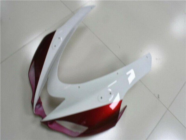 Weiß Schwarz Rot 2007-2008 Kawasaki ZX6R Motorrad Verkleidung