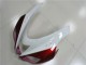 Weiß Schwarz Rot 2007-2008 Kawasaki ZX6R Motorrad Verkleidung