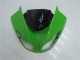 Grün Glänzendes Schwarz 2009-2012 Kawasaki ZX6R Motorrad Verkleidung Kit