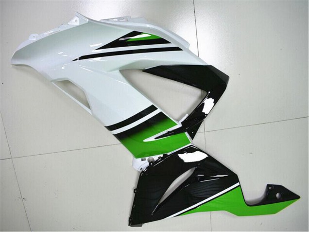 Grün Weiß Glänzendes Schwarz 2013-2018 Kawasaki ZX6R Motorrad Verkleidung